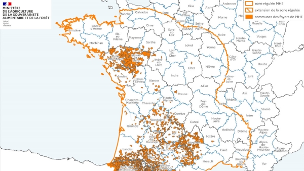 La zone régulée s’étant à 23 nouvelles communes dans la Loire