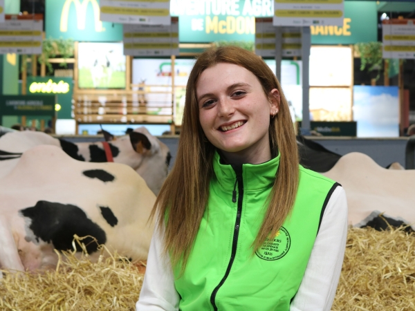 Une élève de la Loire termine troisième au concours de pointage Prim’holstein 