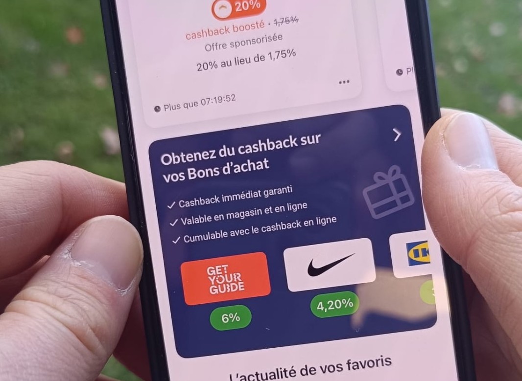 Avec le cashback, à vous les économies !