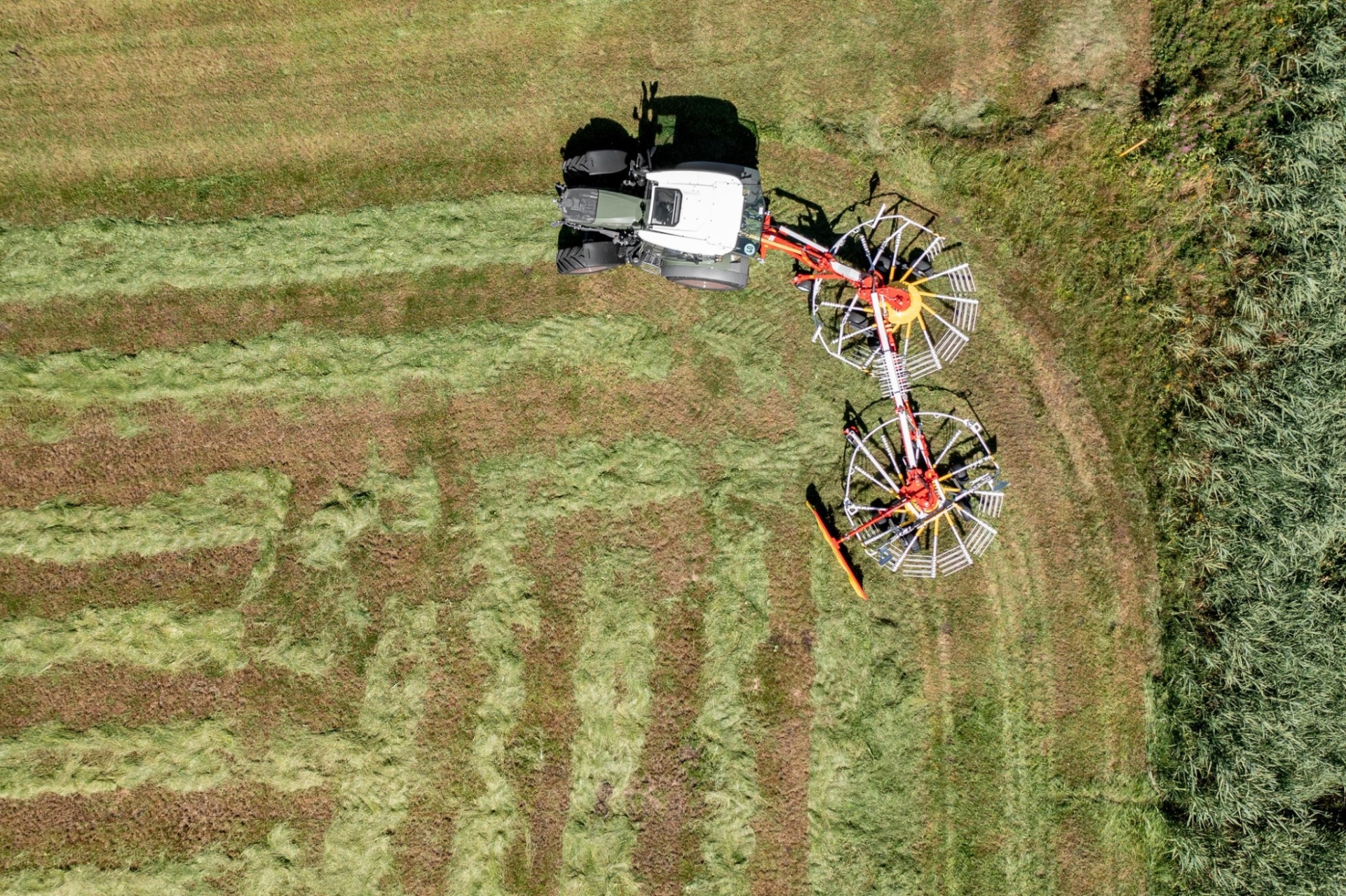 L’andaineur à rotors résiste à la concurrence