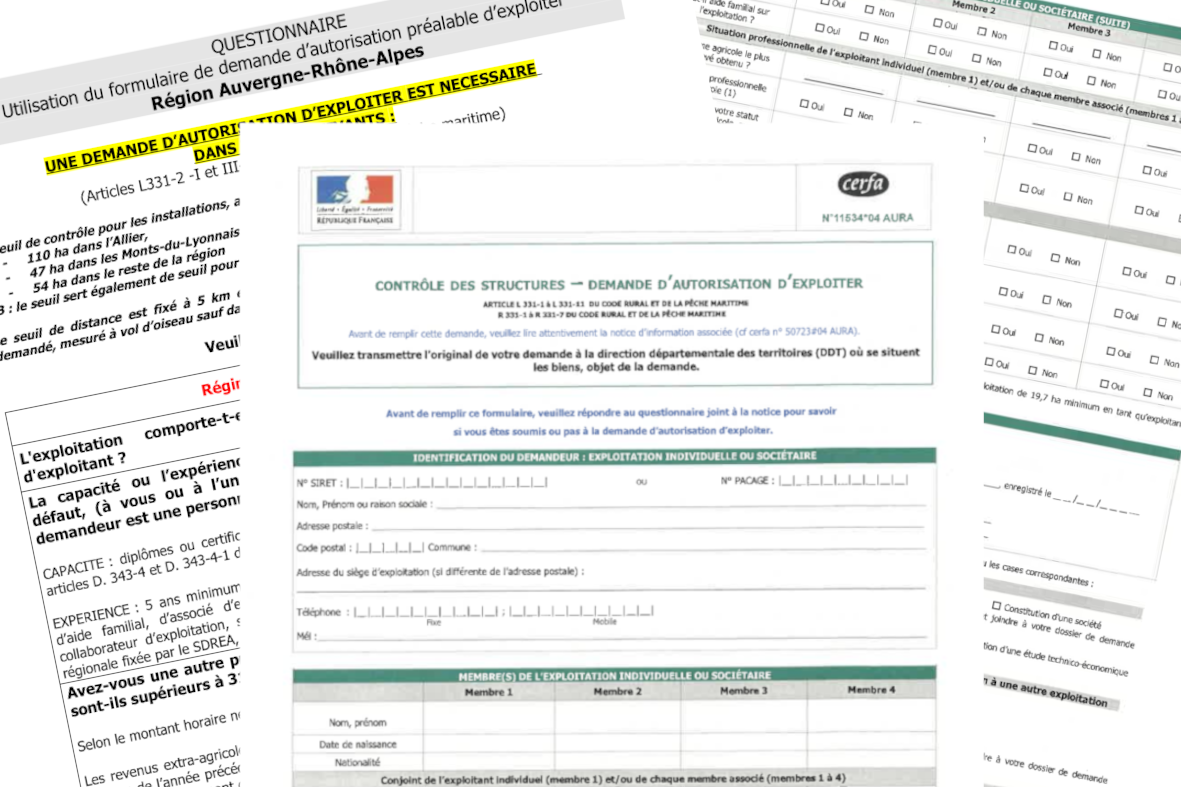 Quand et comment demander une autorisation d’exploiter ?