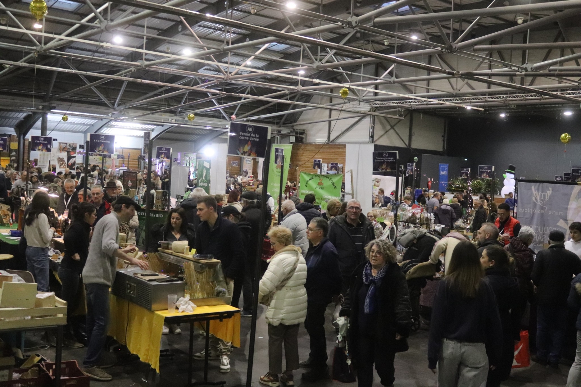 Un marché de Noël aux mille saveurs et aux 14 500 visiteurs