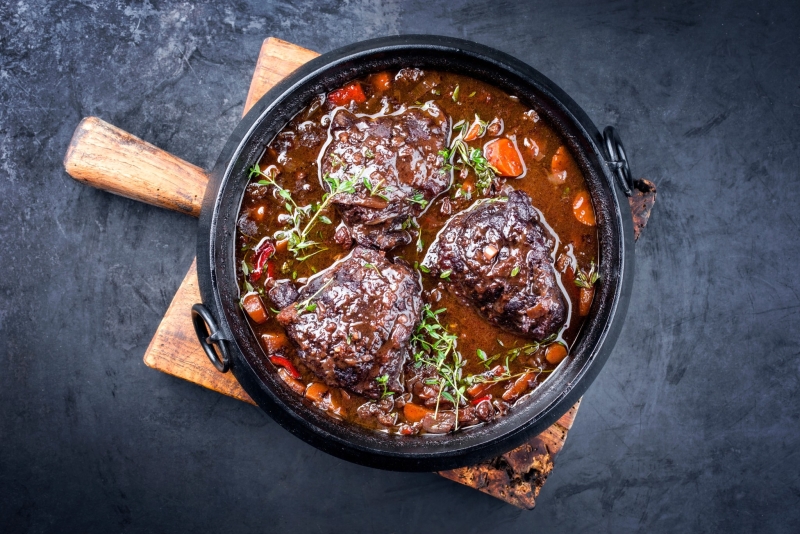 Recette : Joue de bœuf, carottes et gingembre 